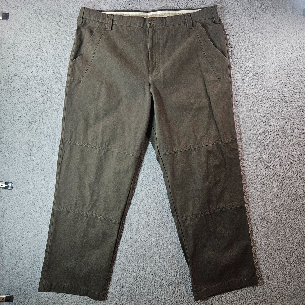 Cabela's‎ Outfitter Series Pants Men 40 x 30 Cellphone Pocket Dark Olive Green
